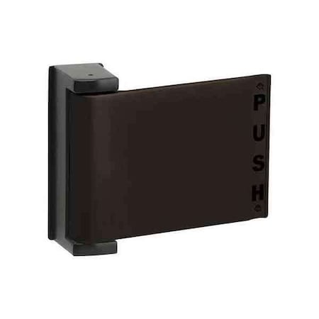 Adams Rite Paddle Operator, 4500,4900 Push To The Right, Reversible 1-3/4" Door Thickness Dark Bronz ADR-4590-04-00-313